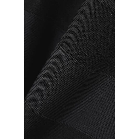 Ralph Lauren Collection Long Sleeve Crewneck Evening Gown Black Maxi Dress M $3k - Picture 5 of 5